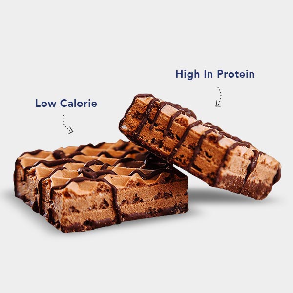 High Protein Low Calorie VLCD Chocolate Cream Wafer