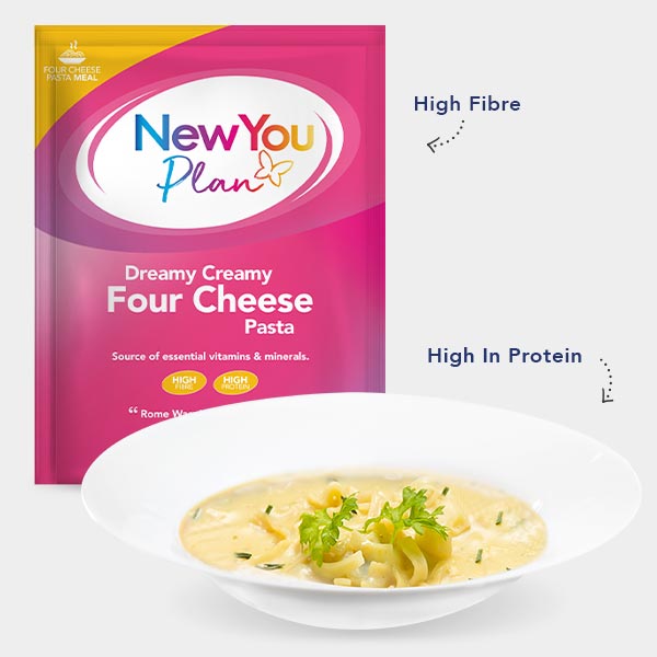 High Protein Low Calorie VLCD Four Cheese Pasta