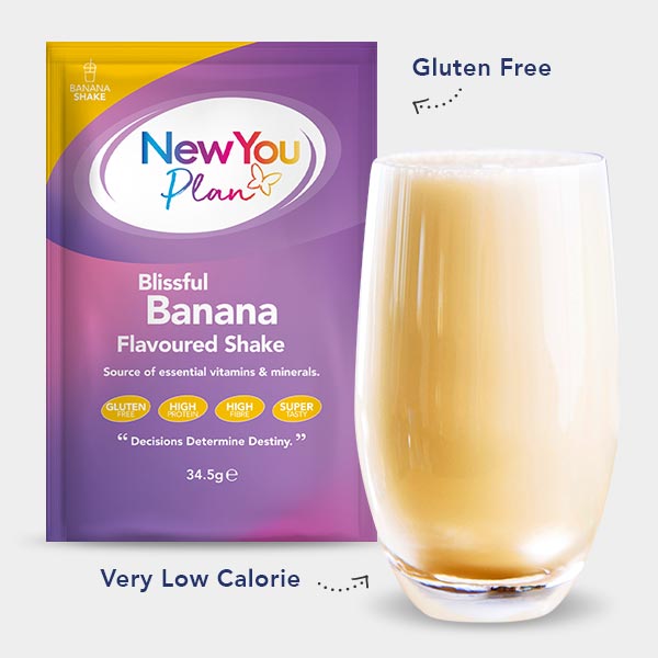 Vegetarian Low Calorie VLCD Banana Shake