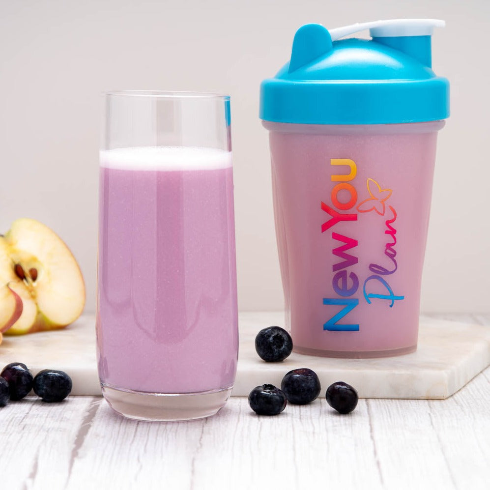 Vegetarian Low Calorie VLCD Blueberry Apple Shake