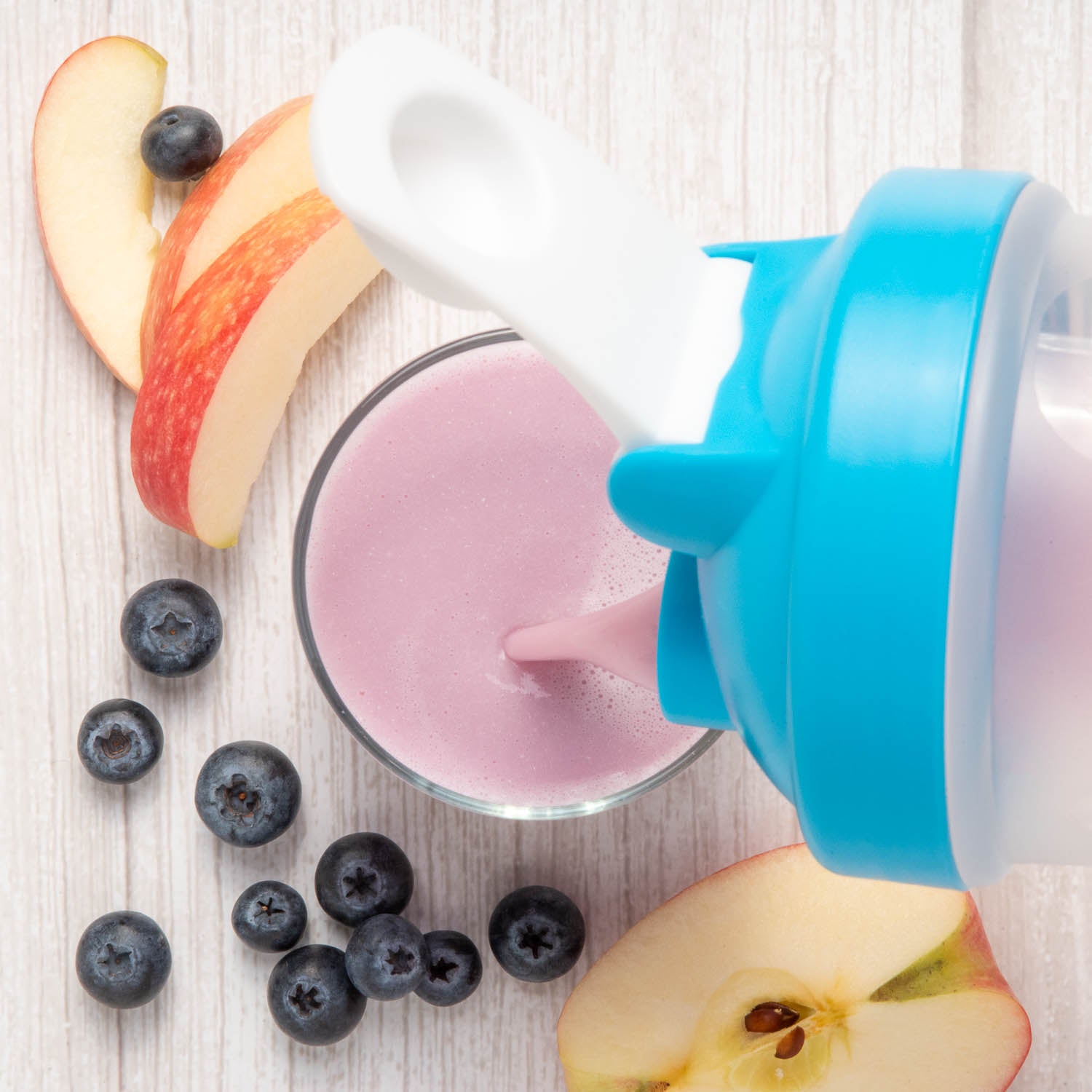 Vegetarian Low Calorie VLCD Blueberry Apple Shake