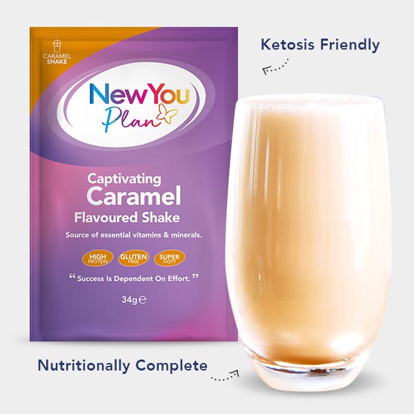 Vegetarian Low Calorie VLCD Caramel Shake