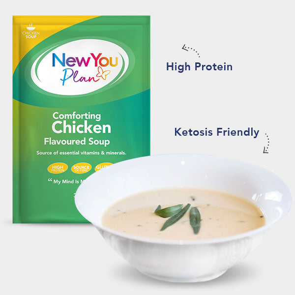 Vegetarian Low Calorie VLCD Chicken Soup