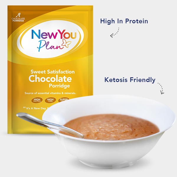 Vegetarian Low Calorie VLCD Chocolate Porridge