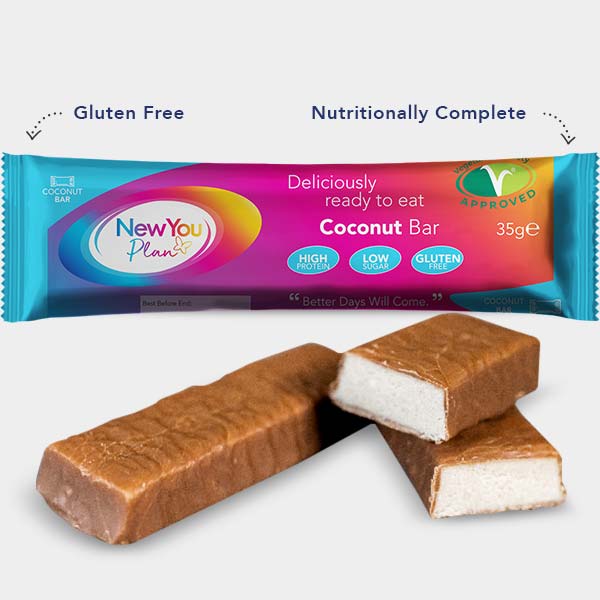 Vegetarian Low Calorie VLCD Coconut Total Bar