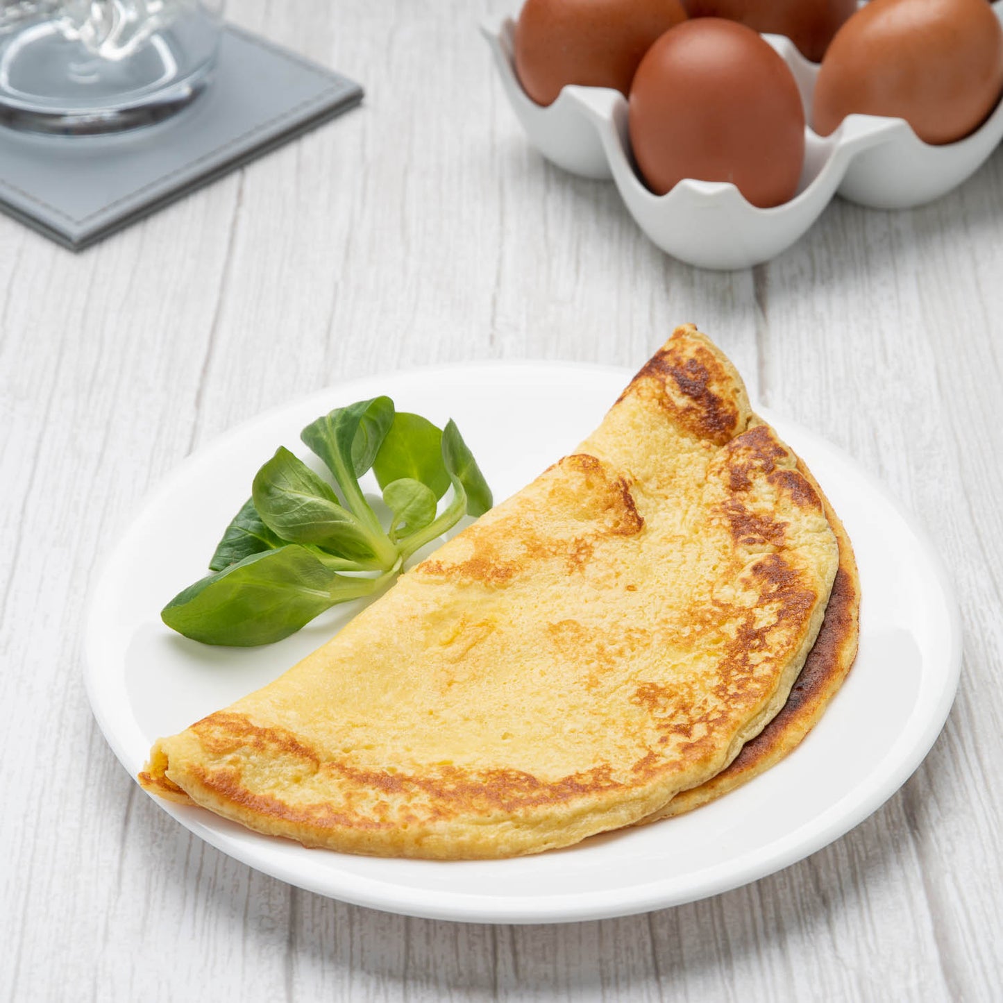 Vegetarian Low Calorie VLCD Egg Omelette Meal