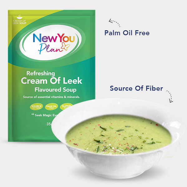 Vegetarian Low Calorie VLCD Leek Soup