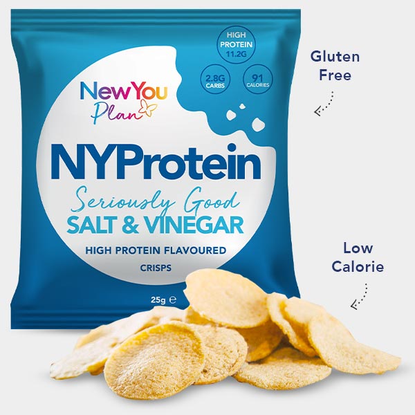 Vegetarian Low Calorie VLCD Salt Vinegar Chips