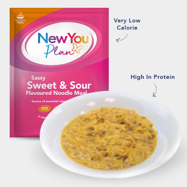 Vegetarian Low Calorie VLCD Sweet Sour Meal